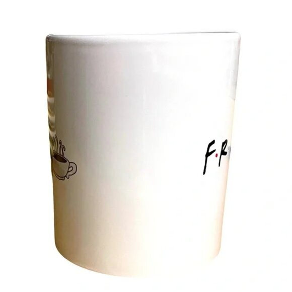 FRIENDS 12 ounce EUC ceramic CENTRAL PERK coffee mug TV show famous cafe Rachel - Picture 3 of 10